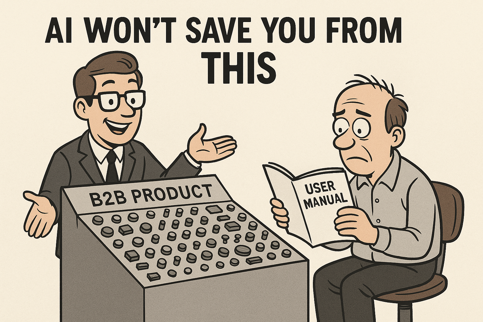 AI Won’t Rescue Your B2B App From the “Confused User” Clickathon