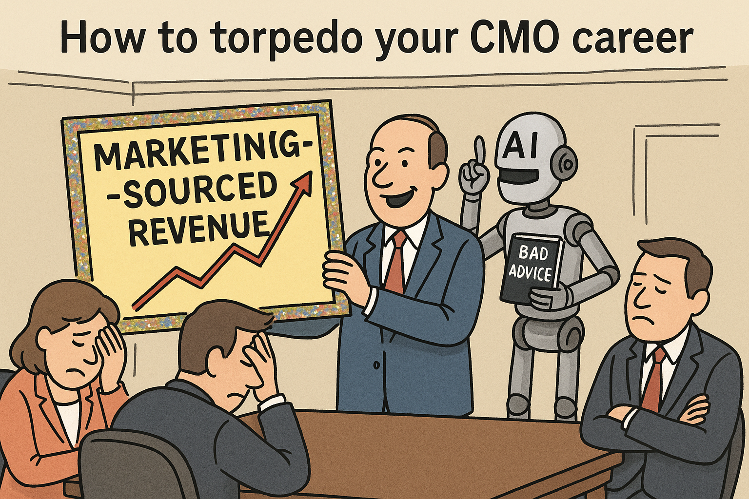 How to Lose Your CMO Job in 3 Easy Metrics
