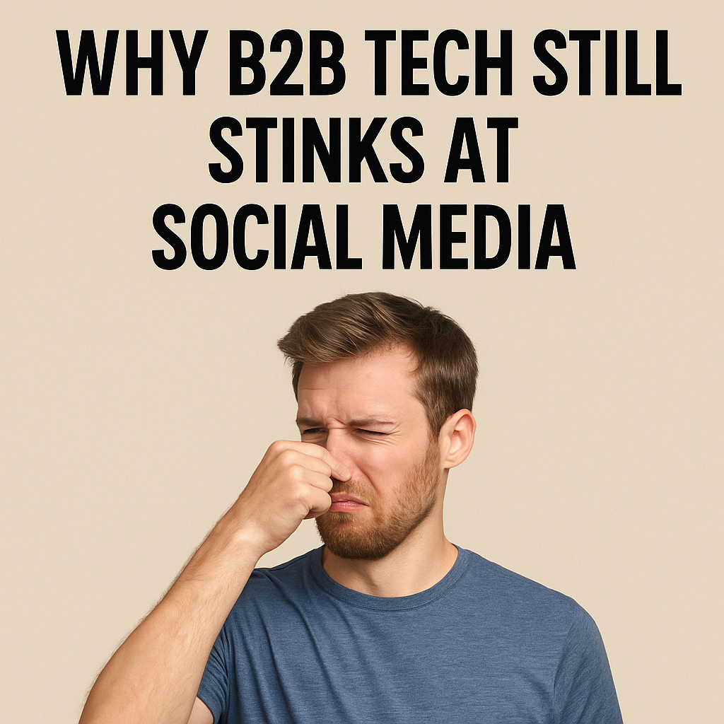 Why B2B Tech Treats Social Media Like a Side Hustle (and Why It’s Hurting Them)