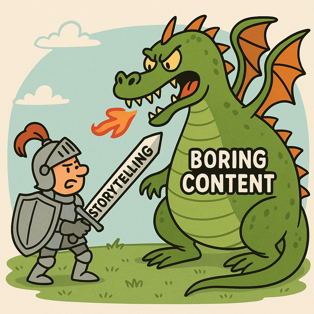 Why Your B2B Marketing is Boring (And How Storytelling Can Save It)
