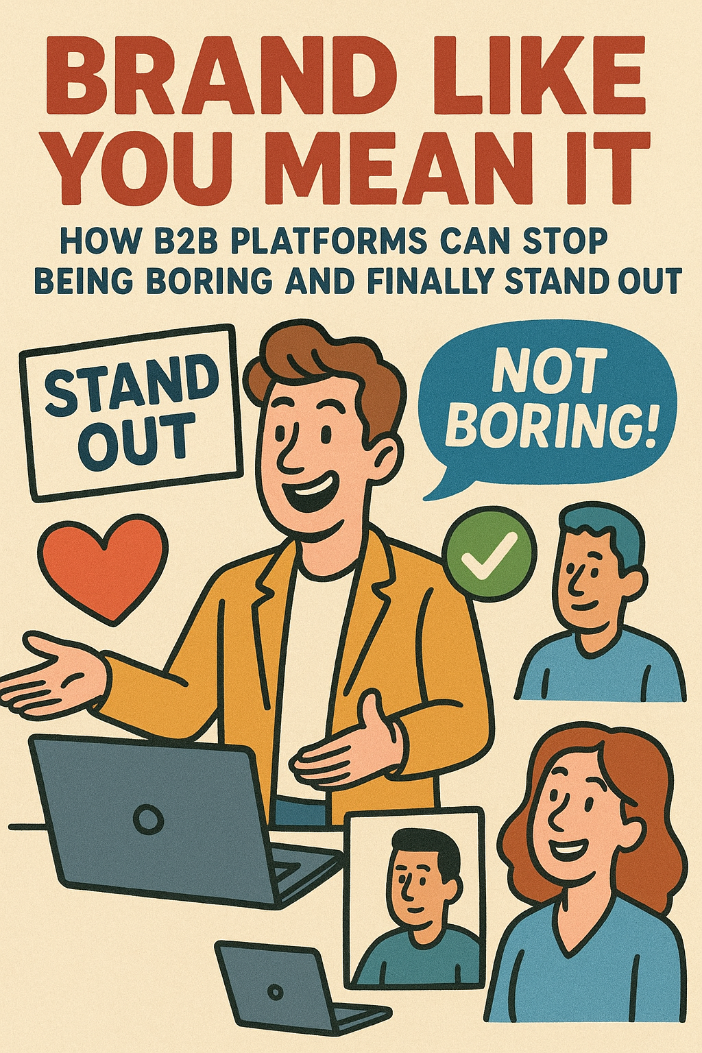Brand Like You Mean It: How B2B Platforms Can Stop Being Boring and Finally Stand Out