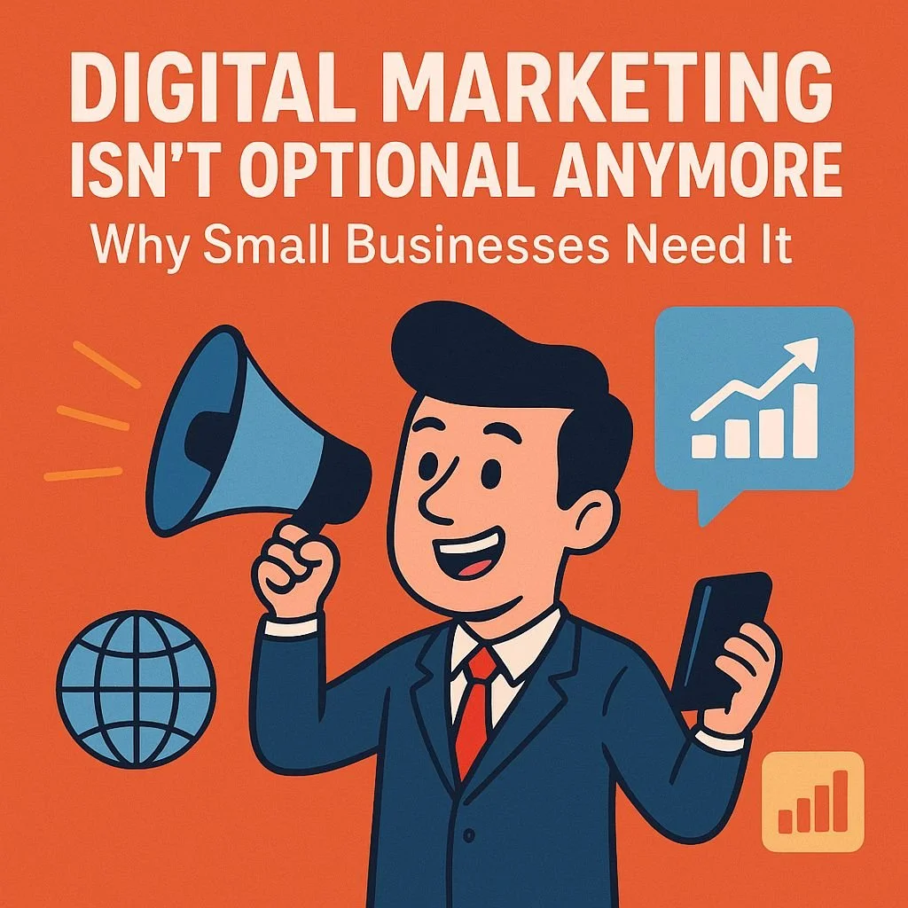 Digital Marketing Isn’t Optional Anymore: Why Small Businesses Need It Before Their Competitors Steal the Spotlight