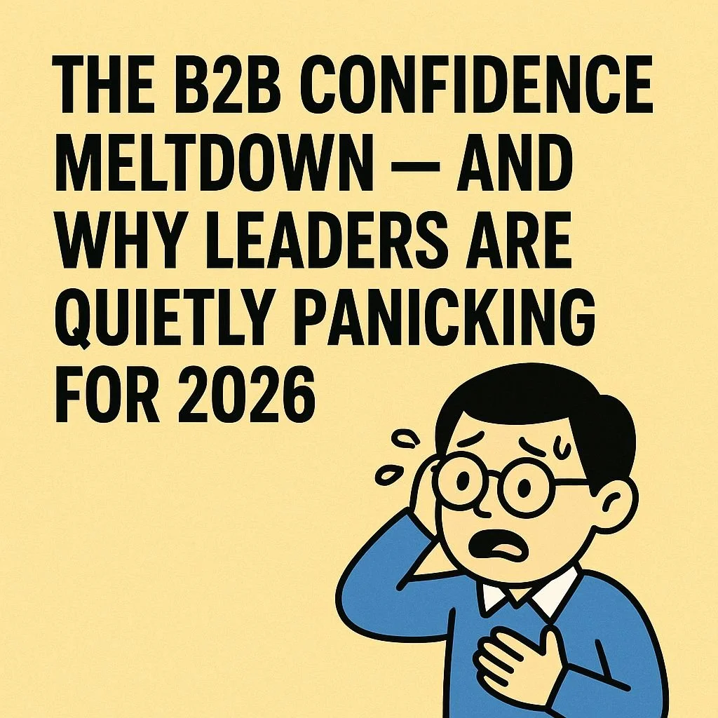 The B2B Confidence Meltdown — And Why Leaders Are Quietly Panicking for 2026