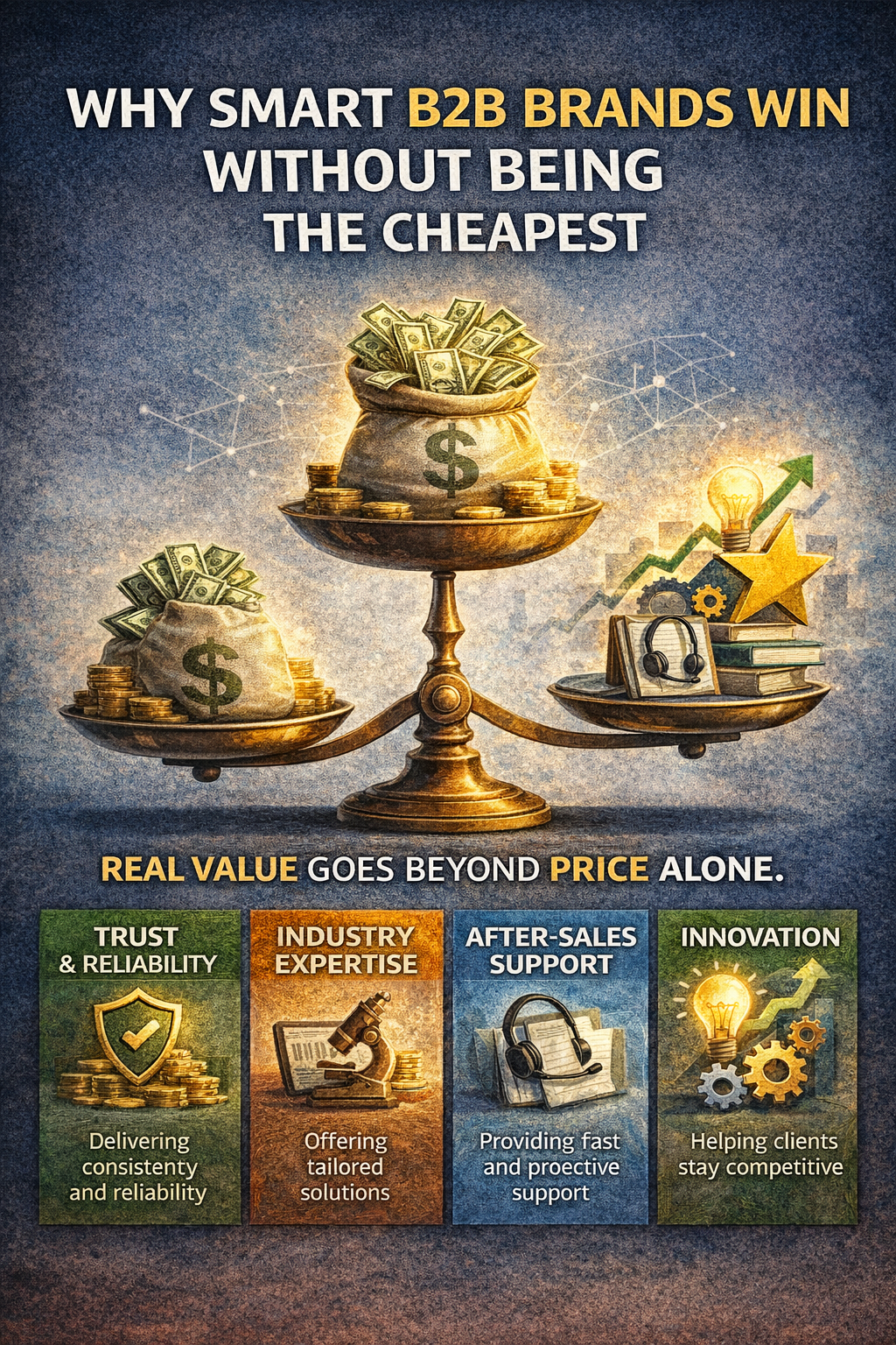 Why Smart B2B Brands Win Without Being the Cheapest