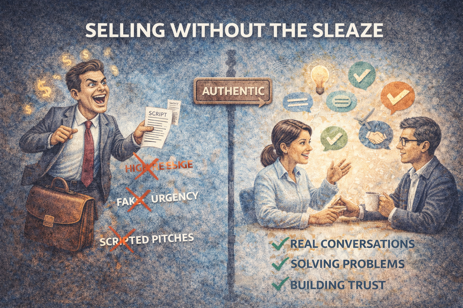 Selling Without the Sleaze: A Founder’s Guide to Authentic B2B Sales