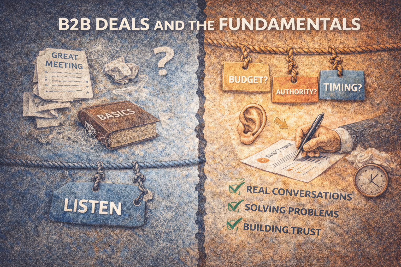 Back to Basics: Why the Boring Stuff Still Wins B2B Deals
