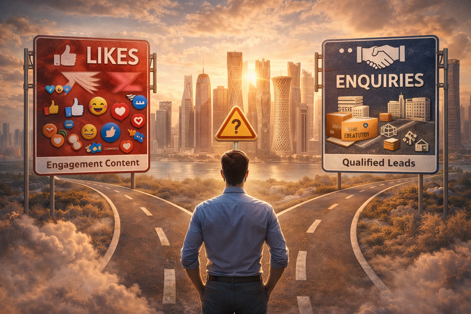 Stop Posting for Applause: What Actually Works in Qatar’s B2B Market