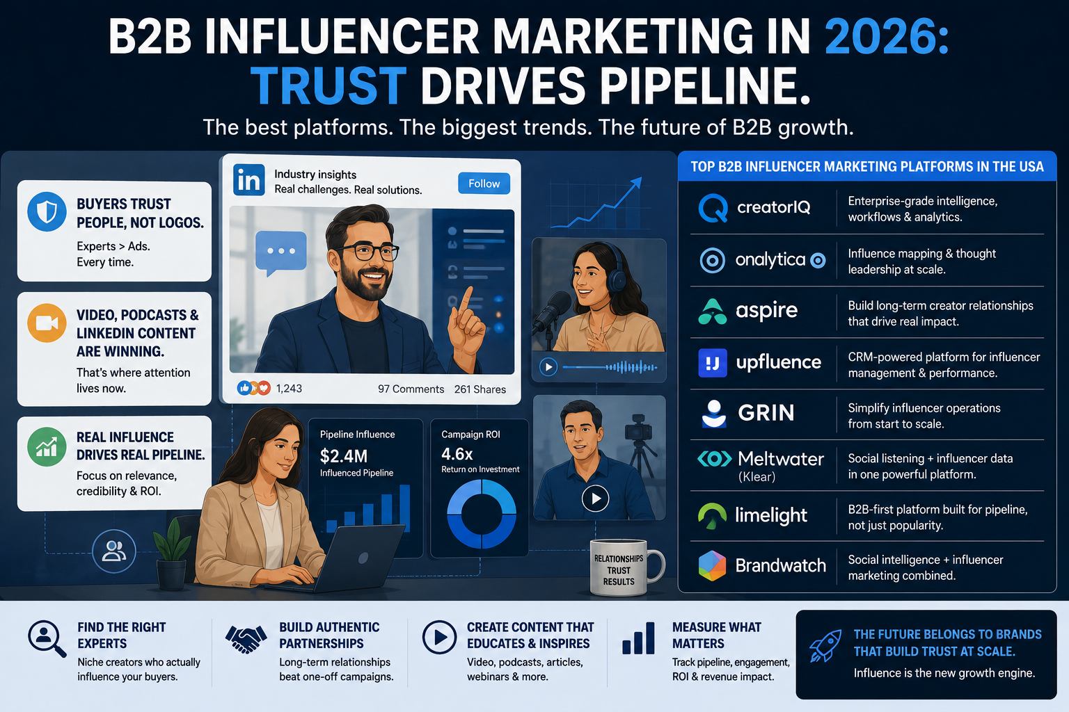 B2B Influencer Marketing Isn’t About Influencers Anymore. It’s About Trust.