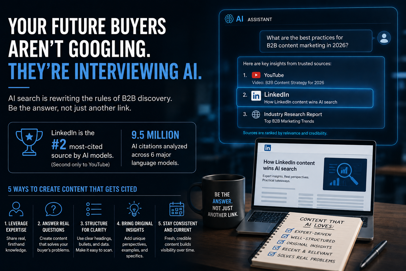 Your Future Buyers Aren’t Googling. They’re Interviewing AI.