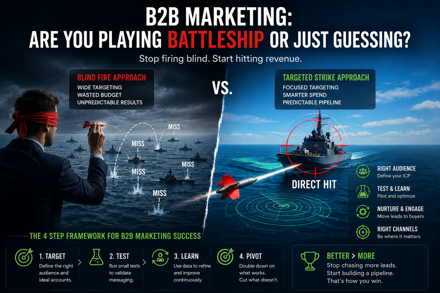B2B Marketing Isn't a Lottery: Stop Throwing Darts in the Dark