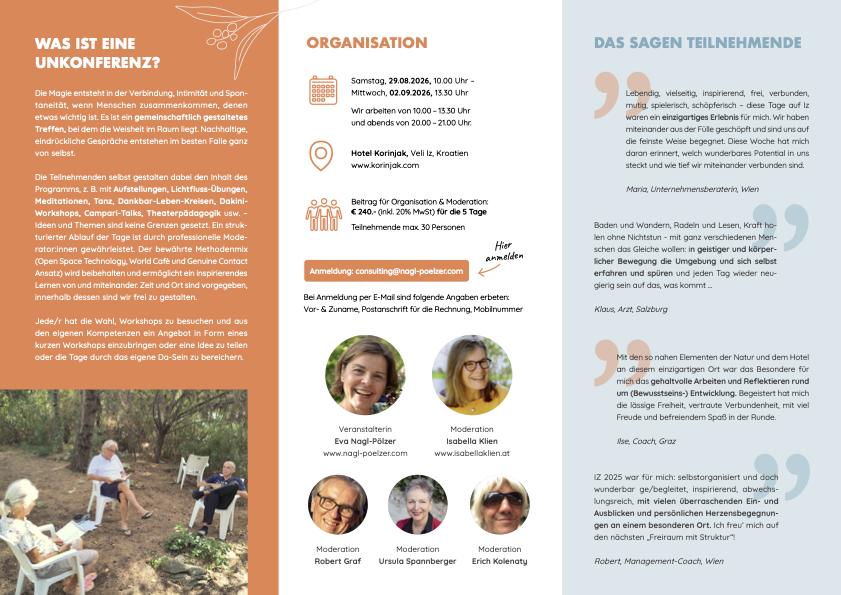 Infos zur Titelbild zur Unkonferenz "Aus der Fülle schöpfen"