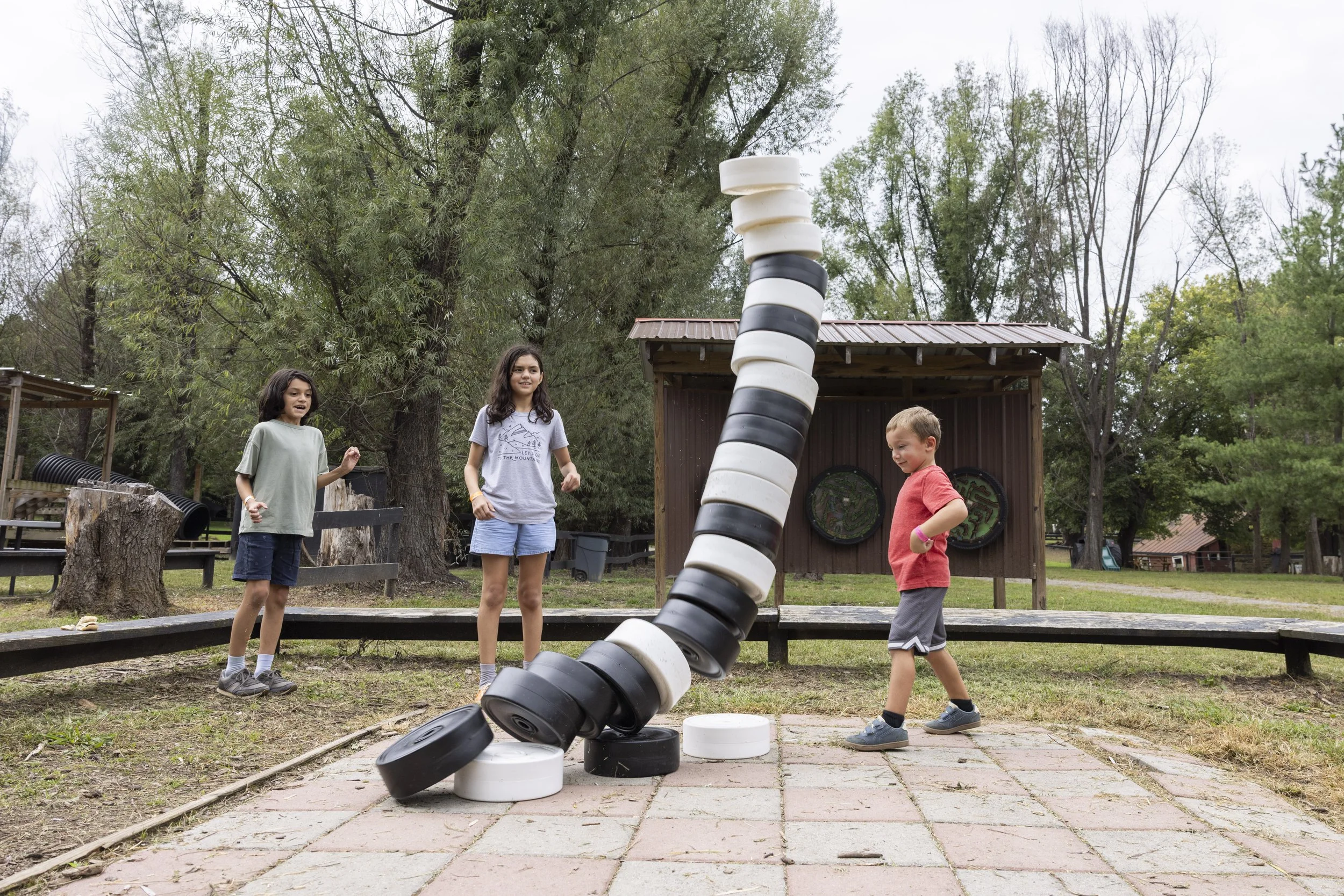 BLUEMONT, Va. — Wild & Free members gather at Great Country Farms on Sept. 18, 2026, using tickets they received for participating in the Loudoun County Summer Reading Program. (Liz Helgesen)