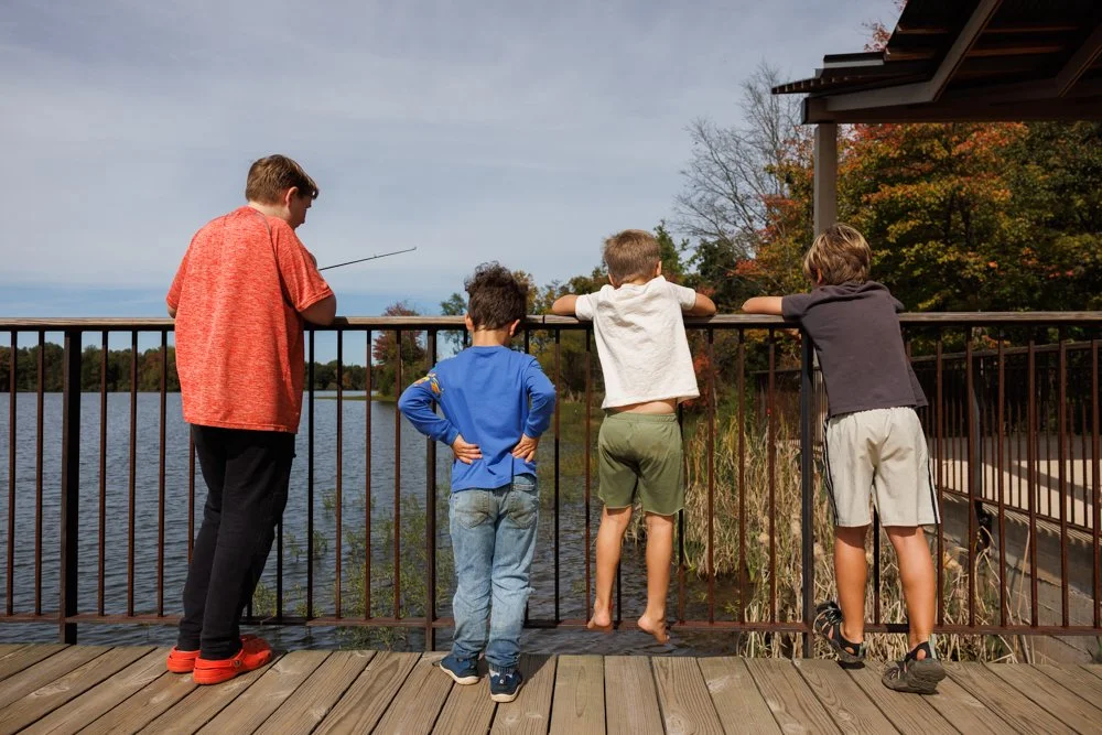 ASHBURN, Va. — Members of Wild & Free go on a hike at Beaverdam Reservoir on Oct. 9, 2026. (Photo by Liz Helgesen)