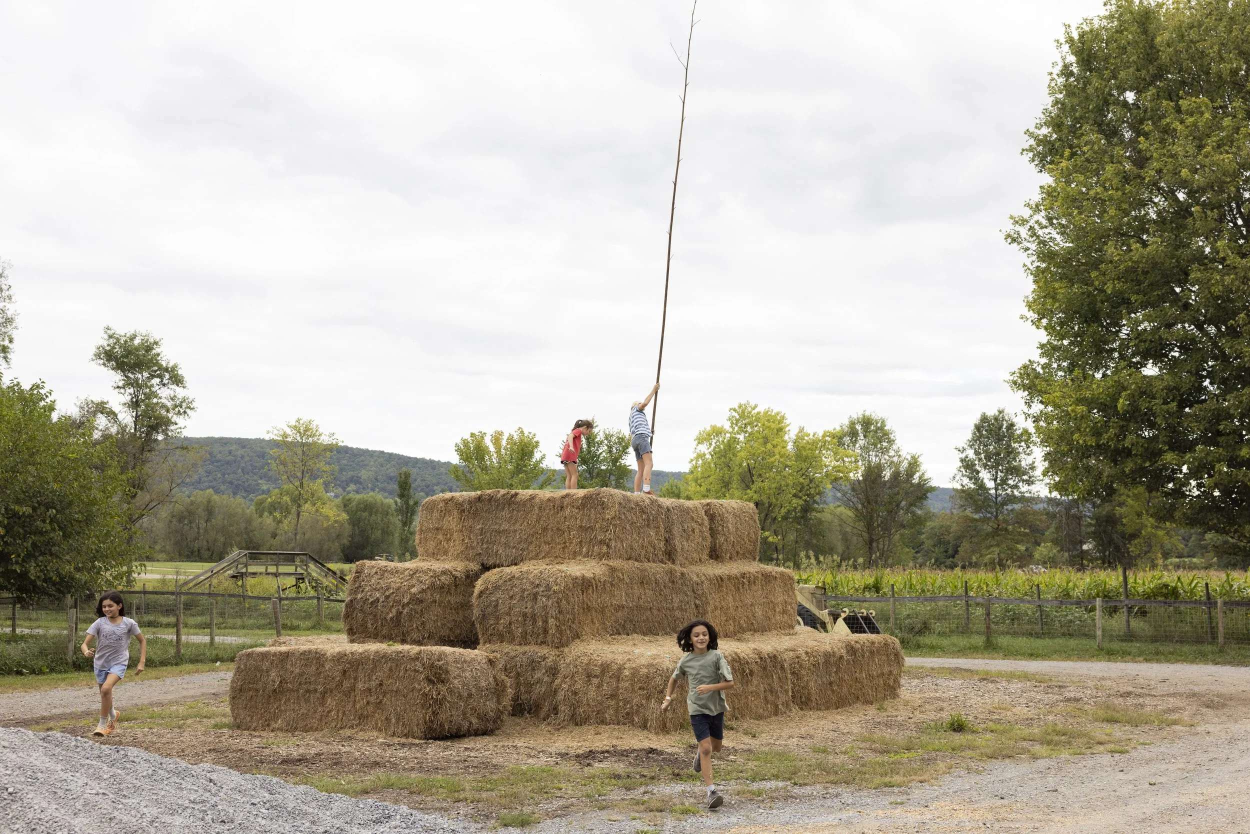 BLUEMONT, Va. — Wild & Free members gather at Great Country Farms on Sept. 18, 2026, using tickets they received for participating in the Loudoun County Summer Reading Program. (Liz Helgesen)