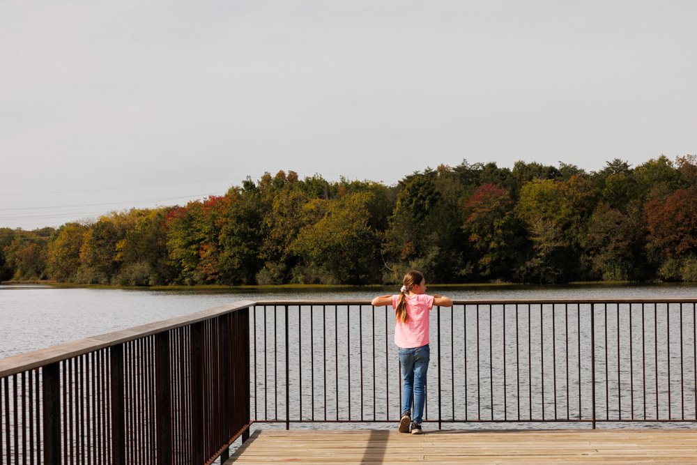 ASHBURN, Va. — Members of Wild & Free go on a hike at Beaverdam Reservoir on Oct. 9, 2026. (Photo by Liz Helgesen)