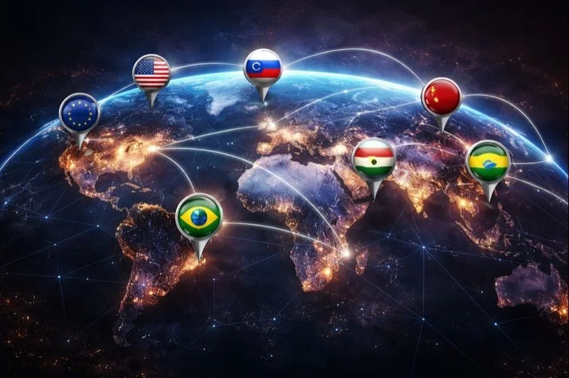 The role of FinTech in the rise of a Multipolar Global System