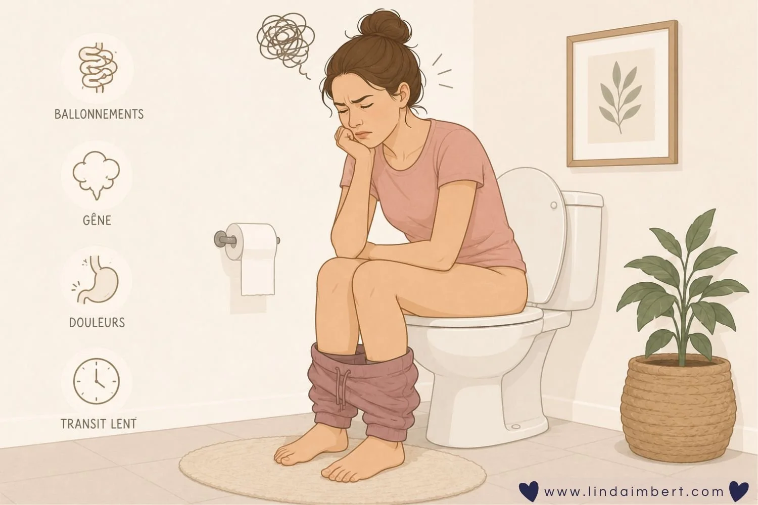 Selle trop grosse et bloquée : que faire naturellement ?
