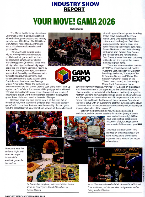 Your Move! GAMA 2026 (Apr 2026)
