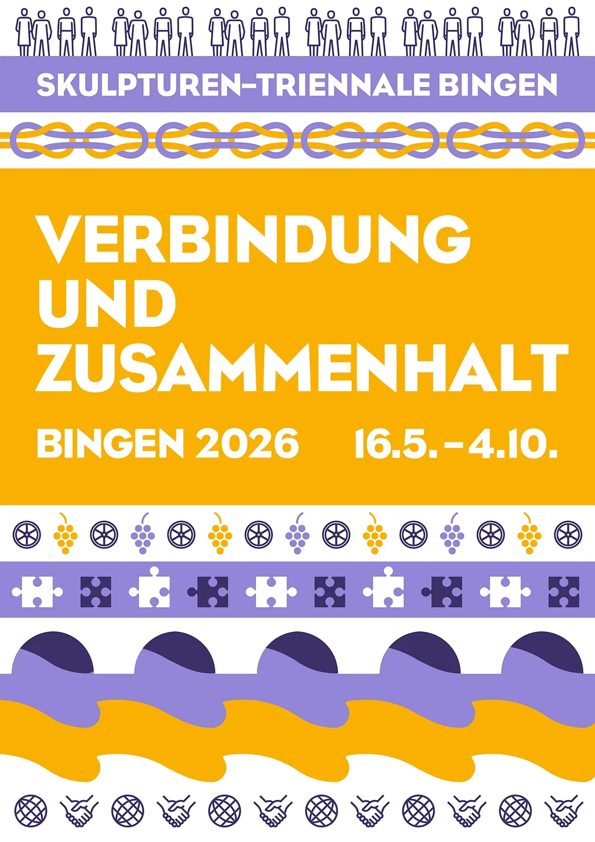 Skulpturen-Triennale in Bingen 2026