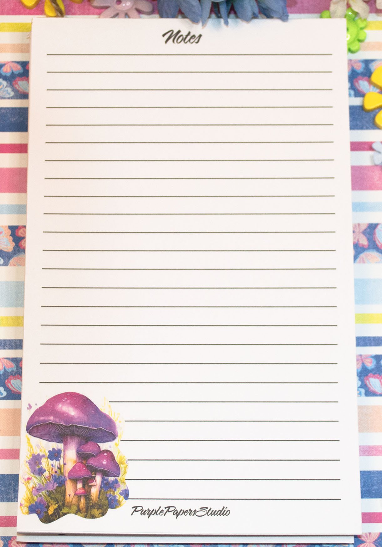 Mushroom Notepad