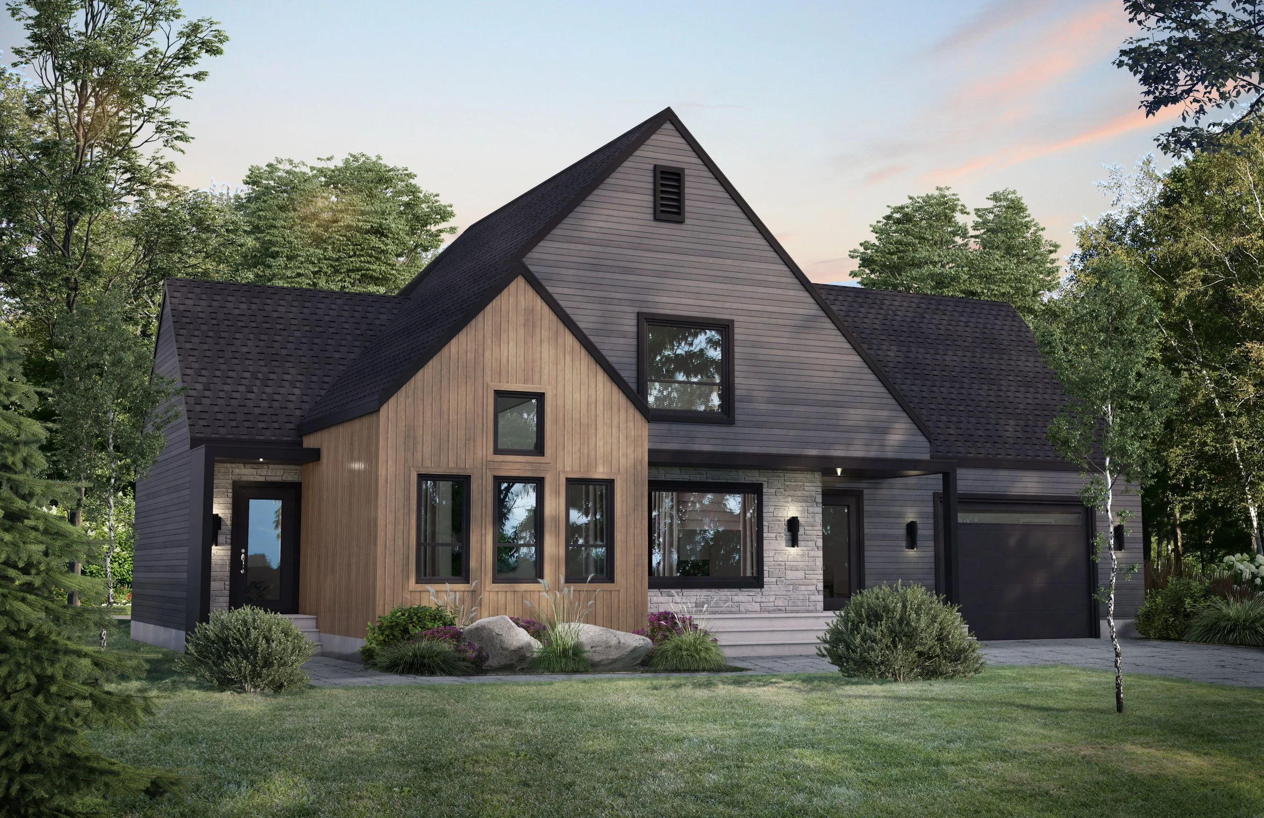 Mathias - Maison Modulaire - Préfabriquée — HMC Modulaire