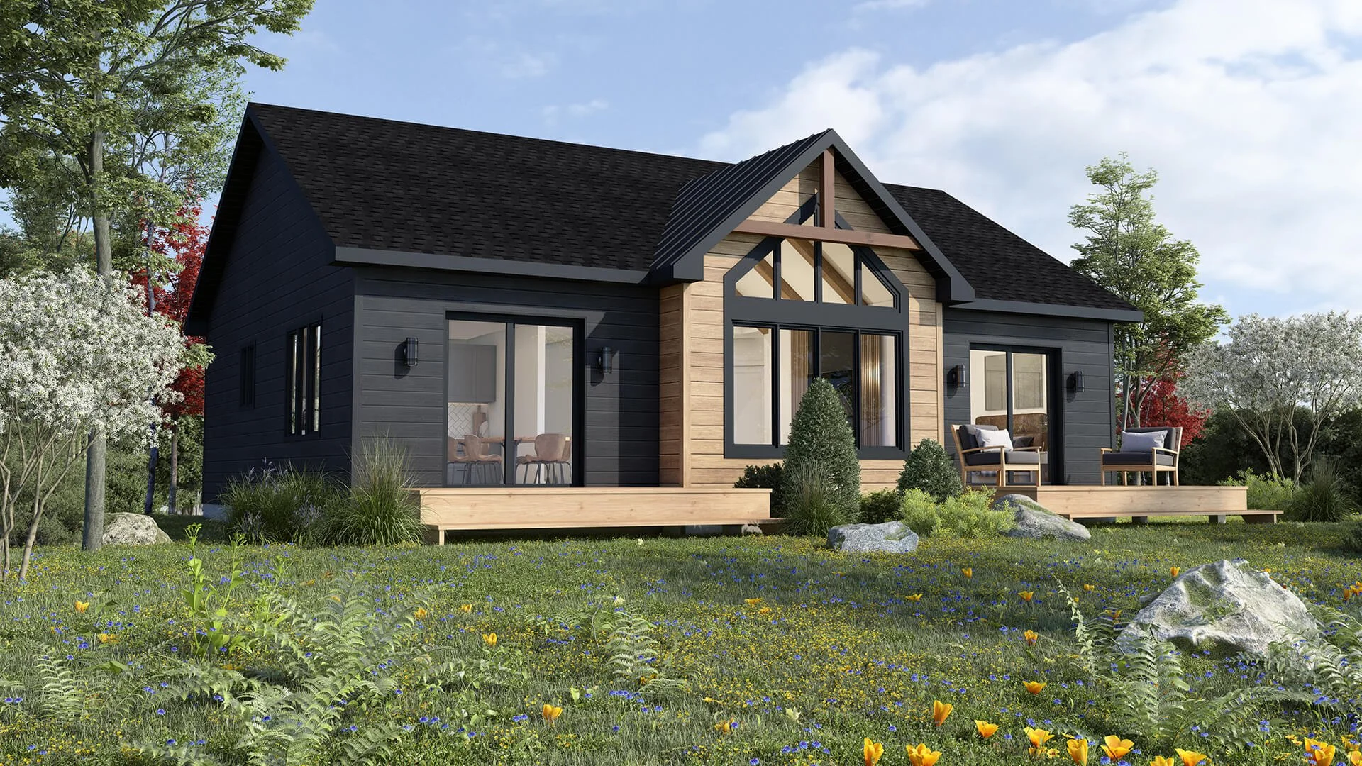 Appalache - Maison Modulaire - Préfabriquée — HMC Modulaire