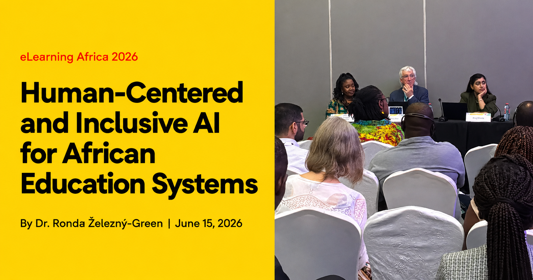 eLearning 2026 : Human-Centered and Inclusive AI for African Education Systems (EN/FR)