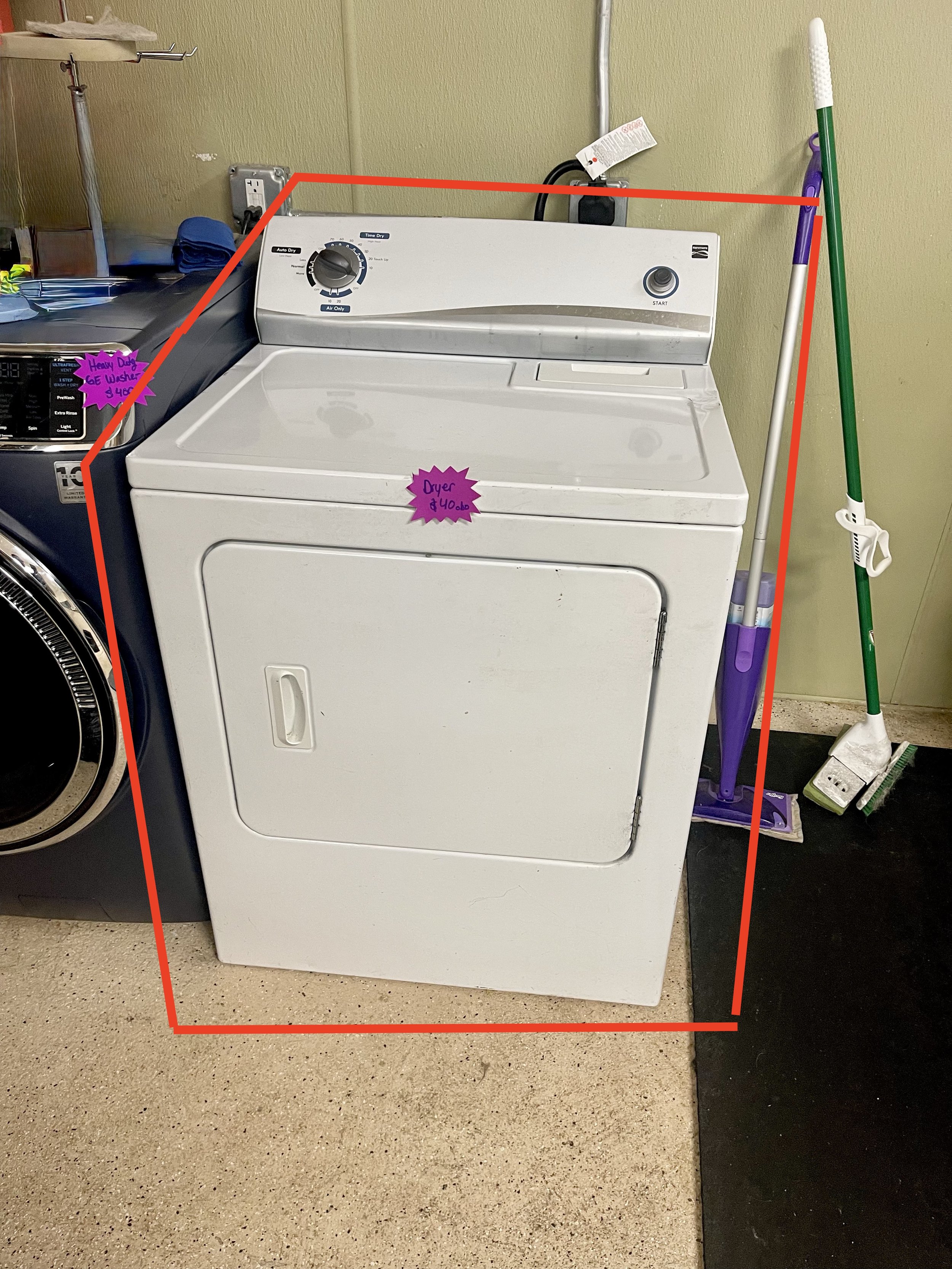 Lot 46
Dryer, $40