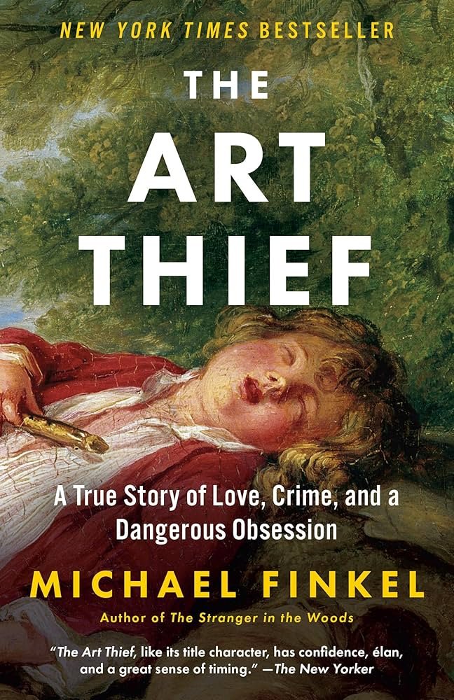 Inkwell True Crime Book Club: The Art Thief by Michael Finkel