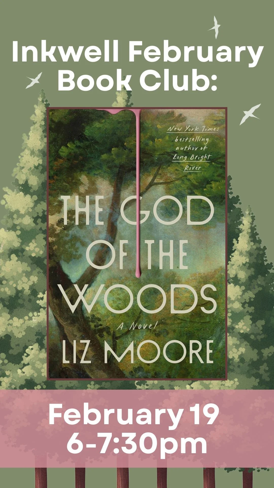 Inkwell Book club: The God of The Woods by Liz Moore