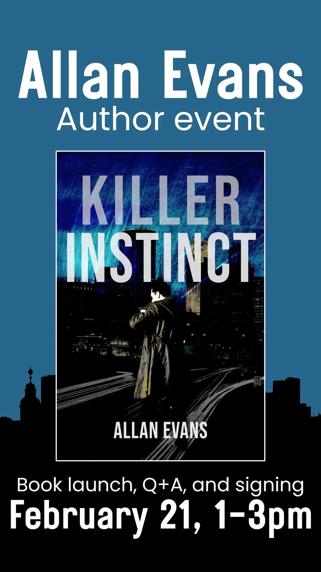 Allan Evans Author Event