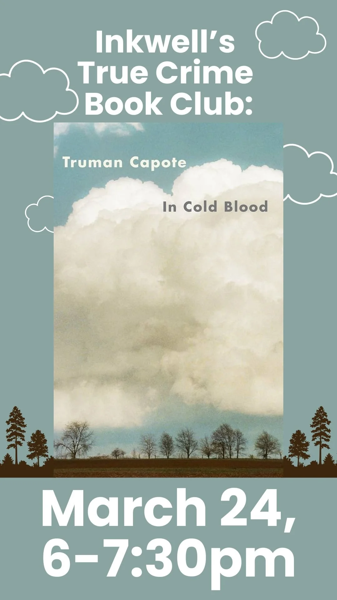 Inkwell True Crime Book Club: In Cold Blood by Truman Capote