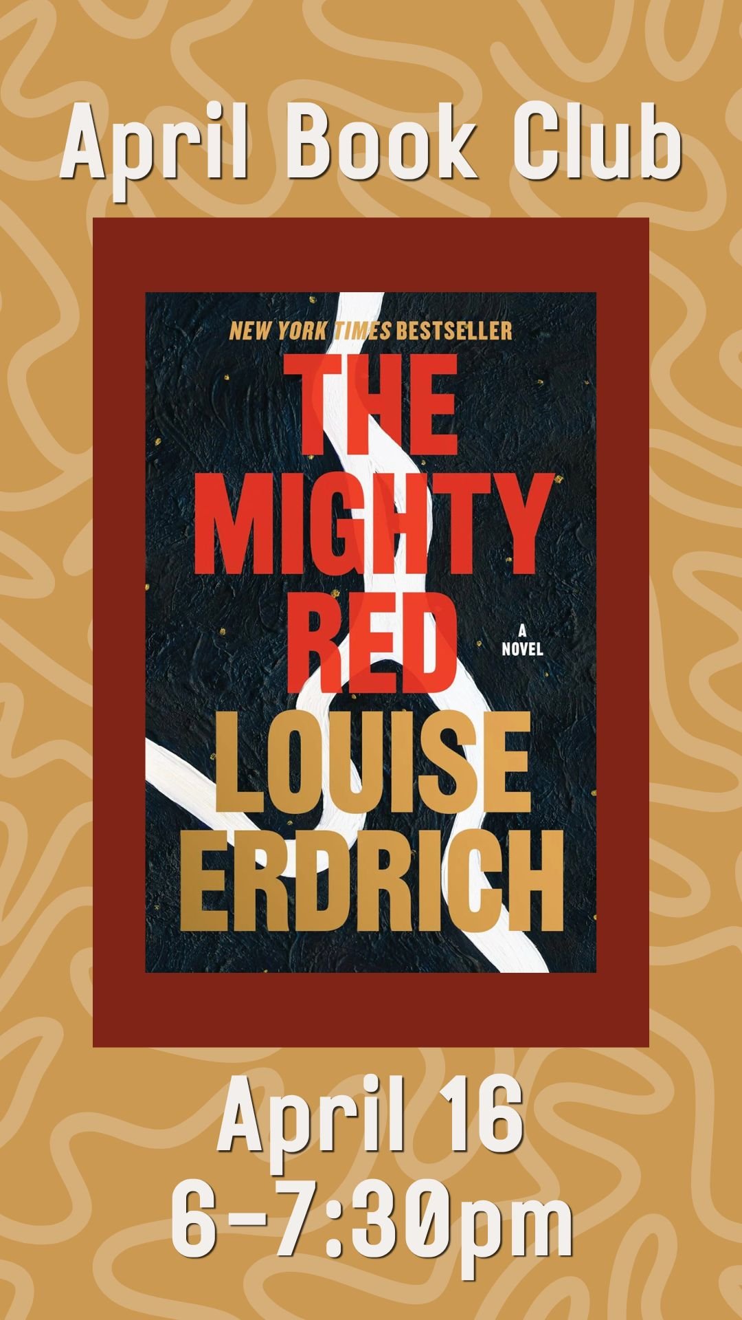 Inkwell Book Club: The Mighty Red by Louise Erdrich