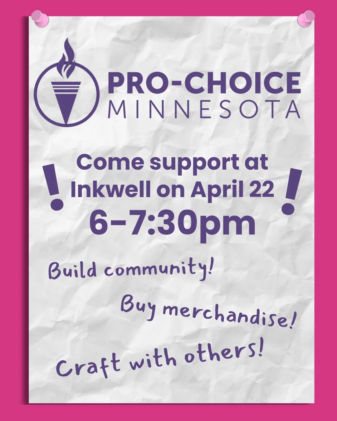 Pro Choice MN Event