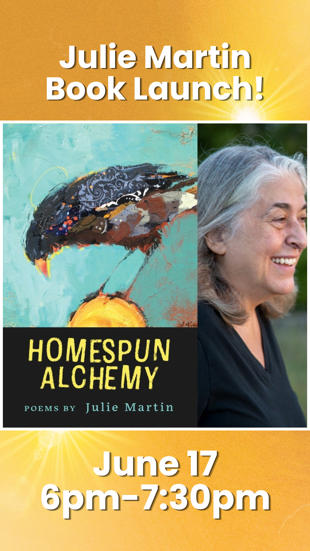Julie Martin Author Event!