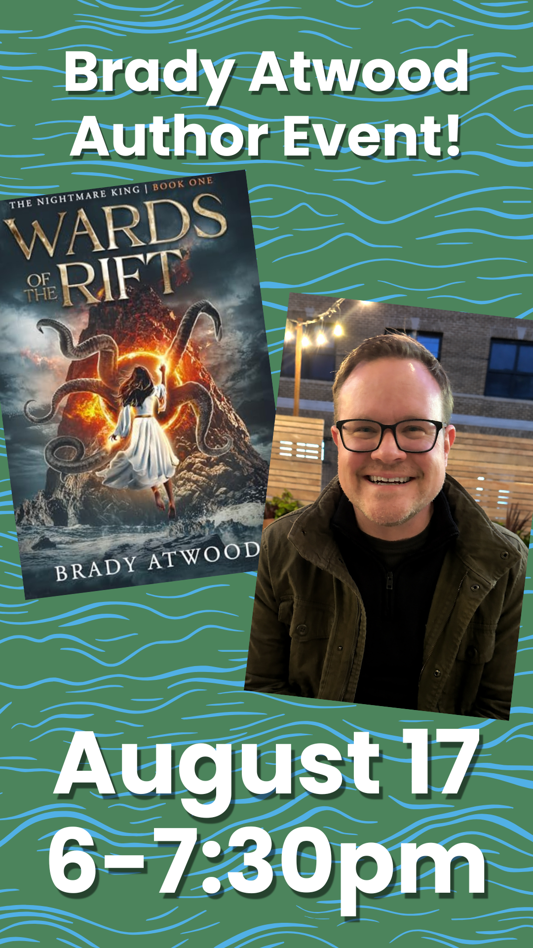 Brady Atwood Author Event