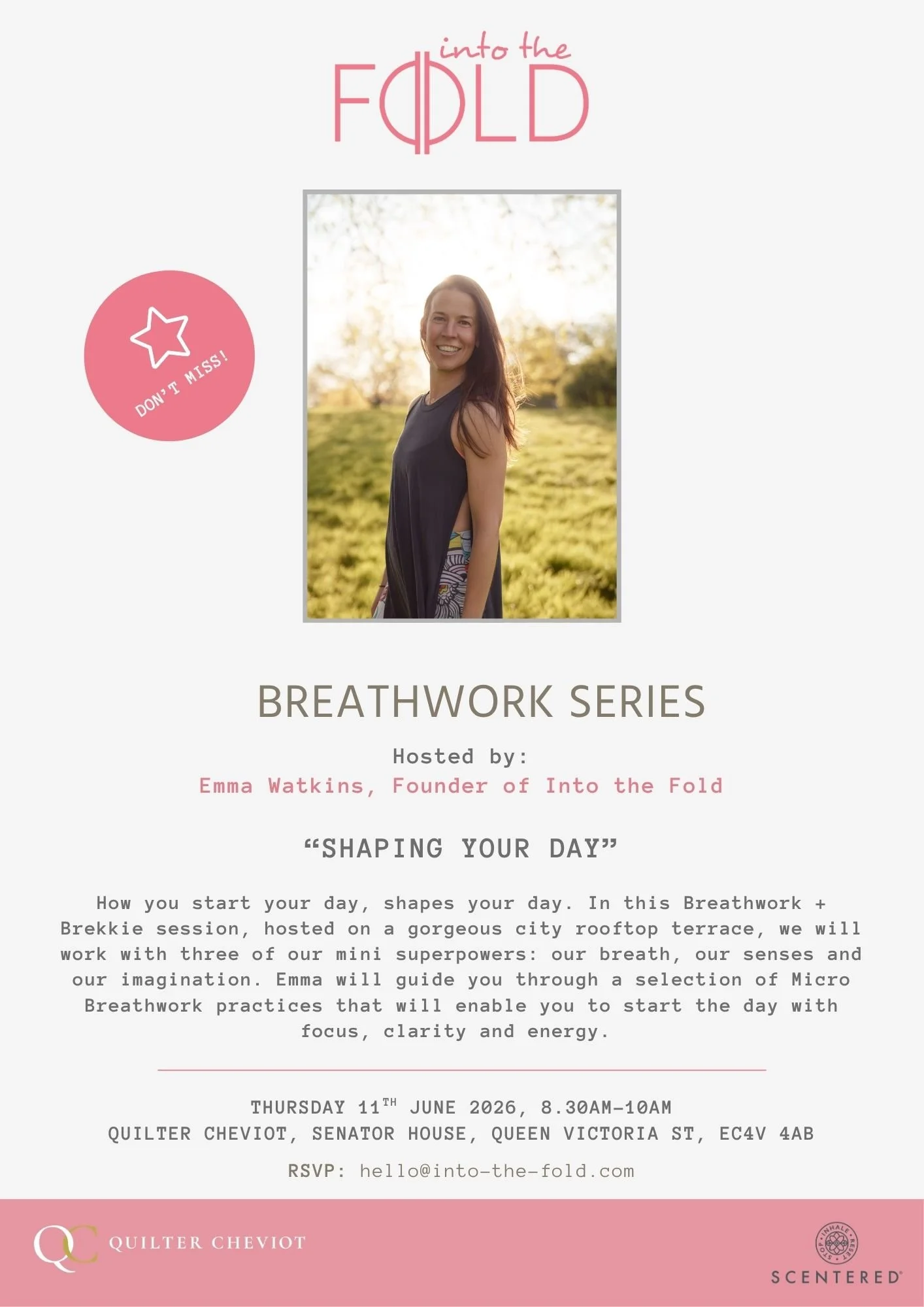BREATHWORK SERIES: SHAPING YOUR DAY