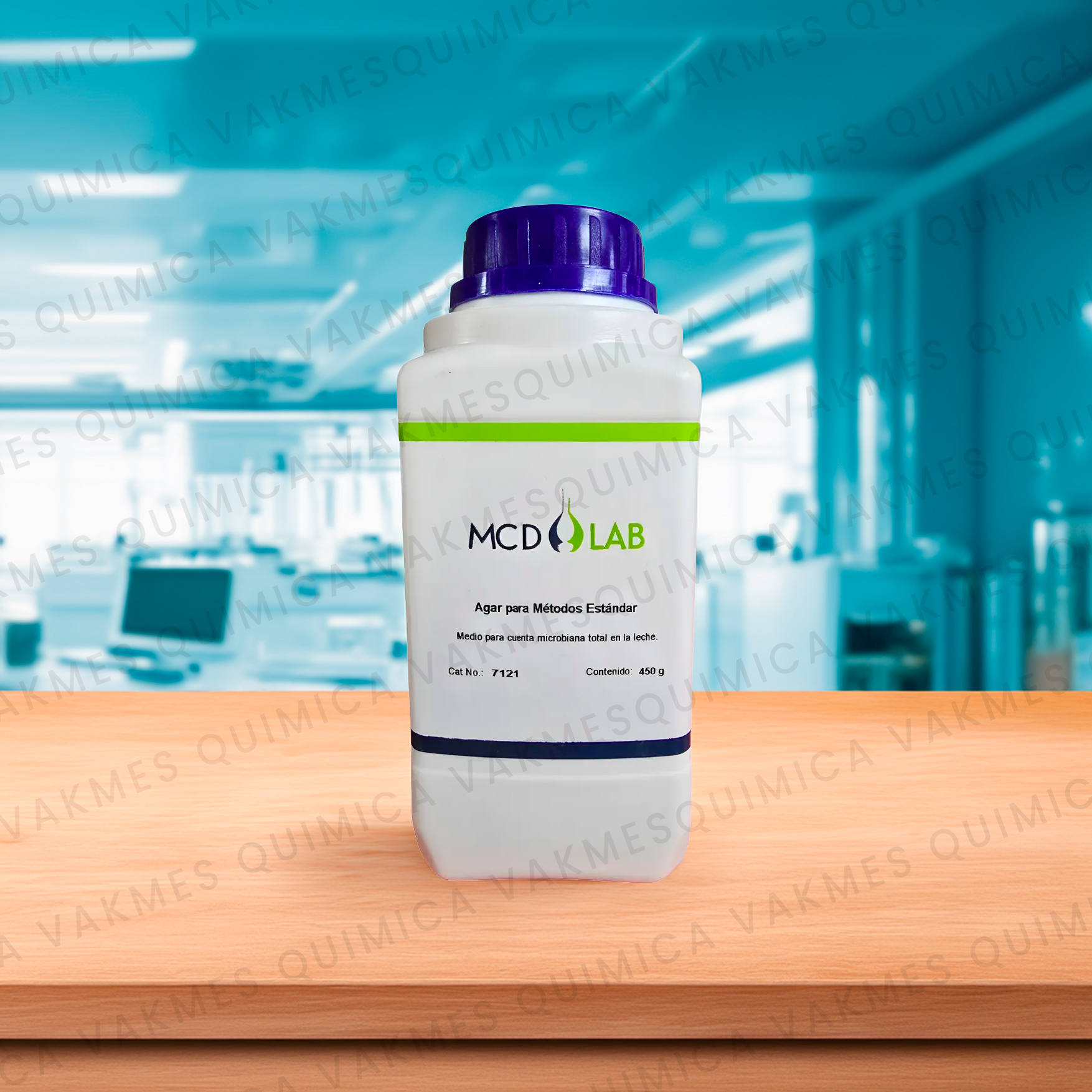 MCD Lab Agar para Métodos Estándar (Standard Methods / Plate Count Agar) — Recuento de aerobios mesófilos, 450 g