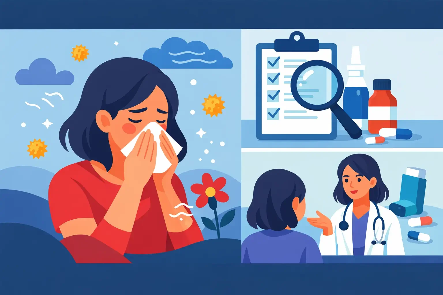 Cómo saber si tengo alergia y qué hacer