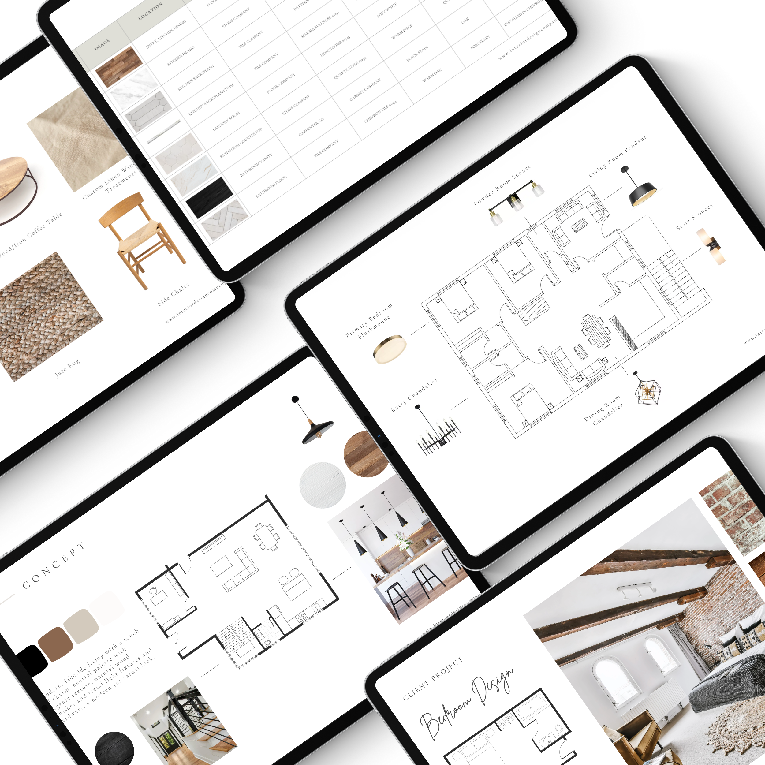 furniture fixture and equipment schedule template