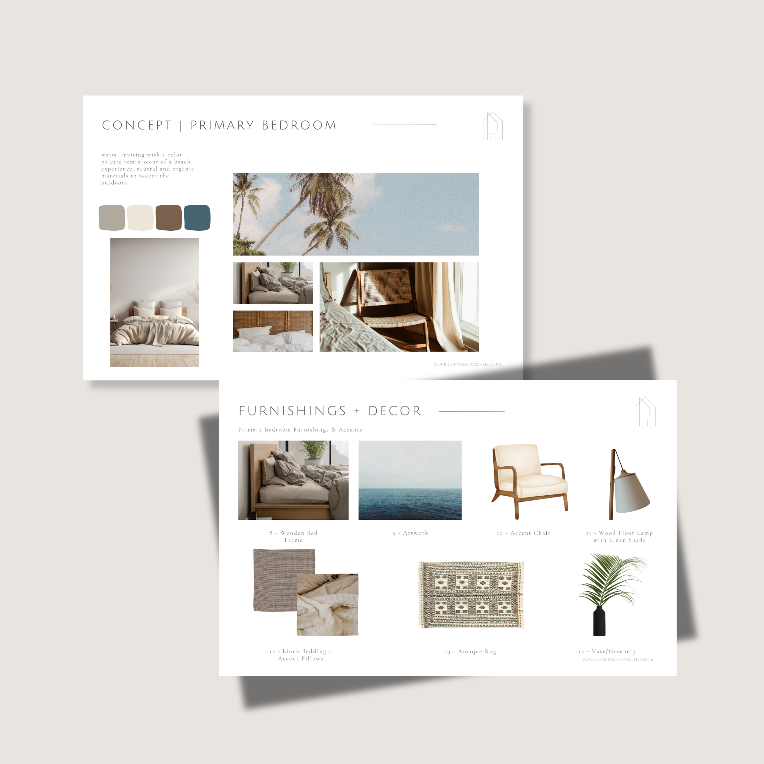 Interior Design Presentation & Mood Boards