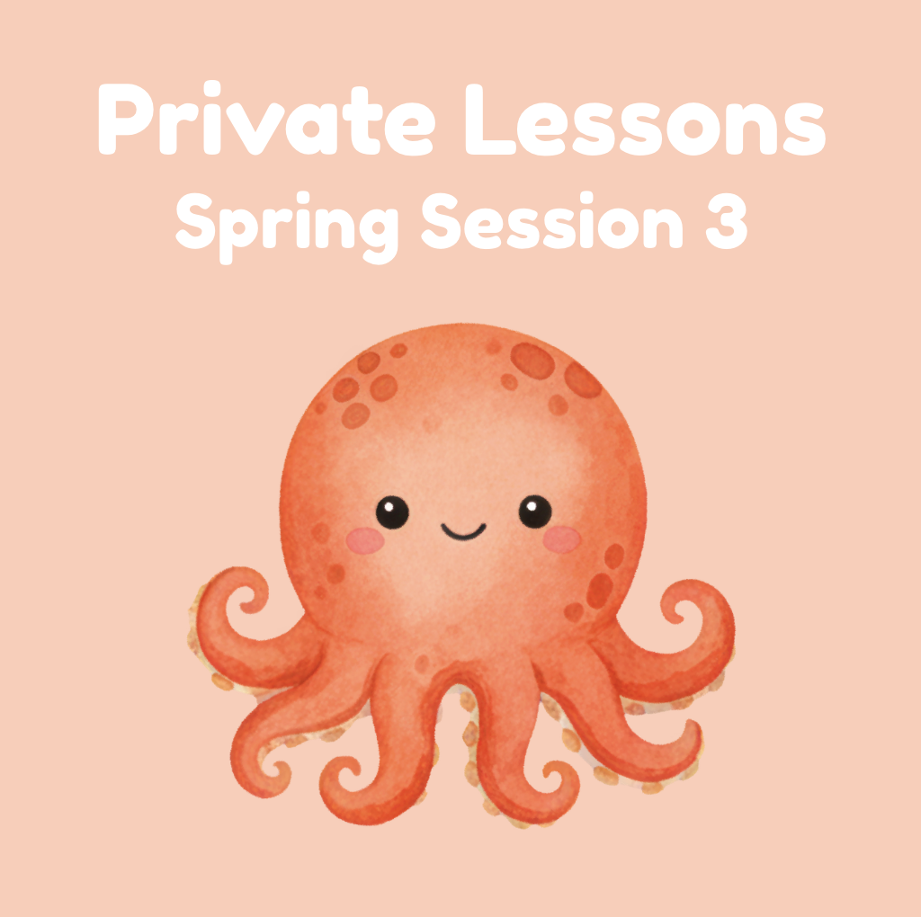 Private Lessons - Spring 3 Saturdays