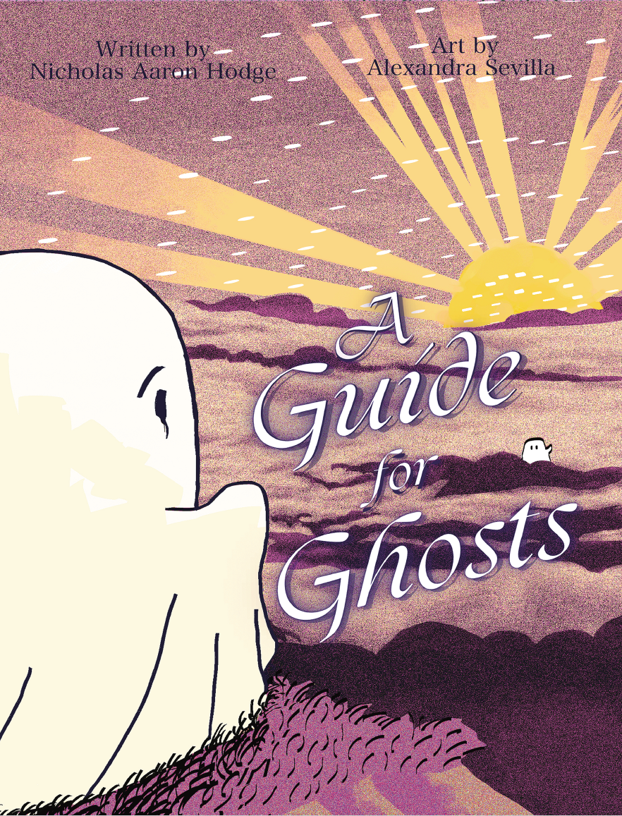 A Guide for Ghosts Cover Art by Alexandra Sevilla
