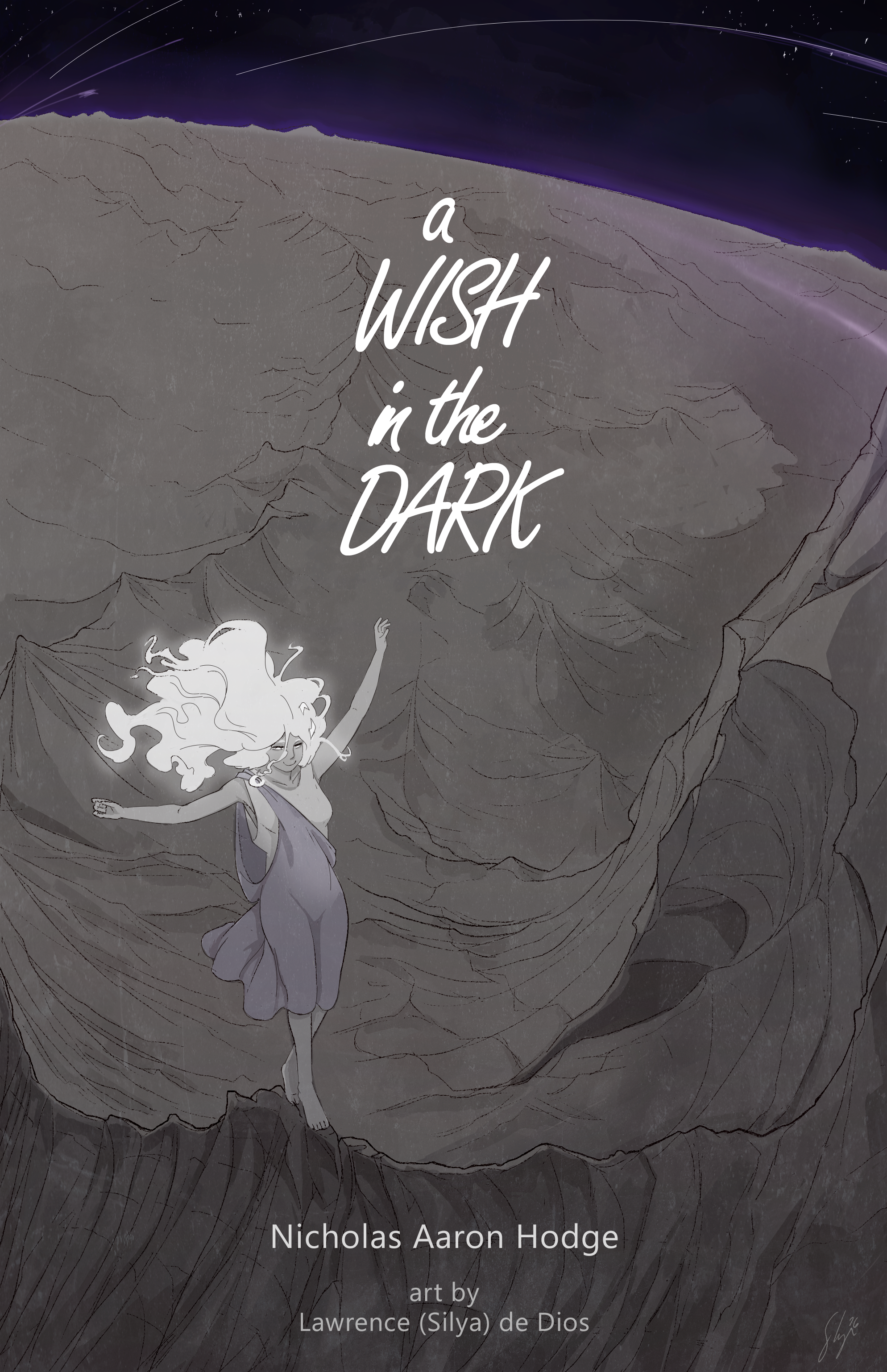 Cover Art for A Wish In the Dark by Silya 