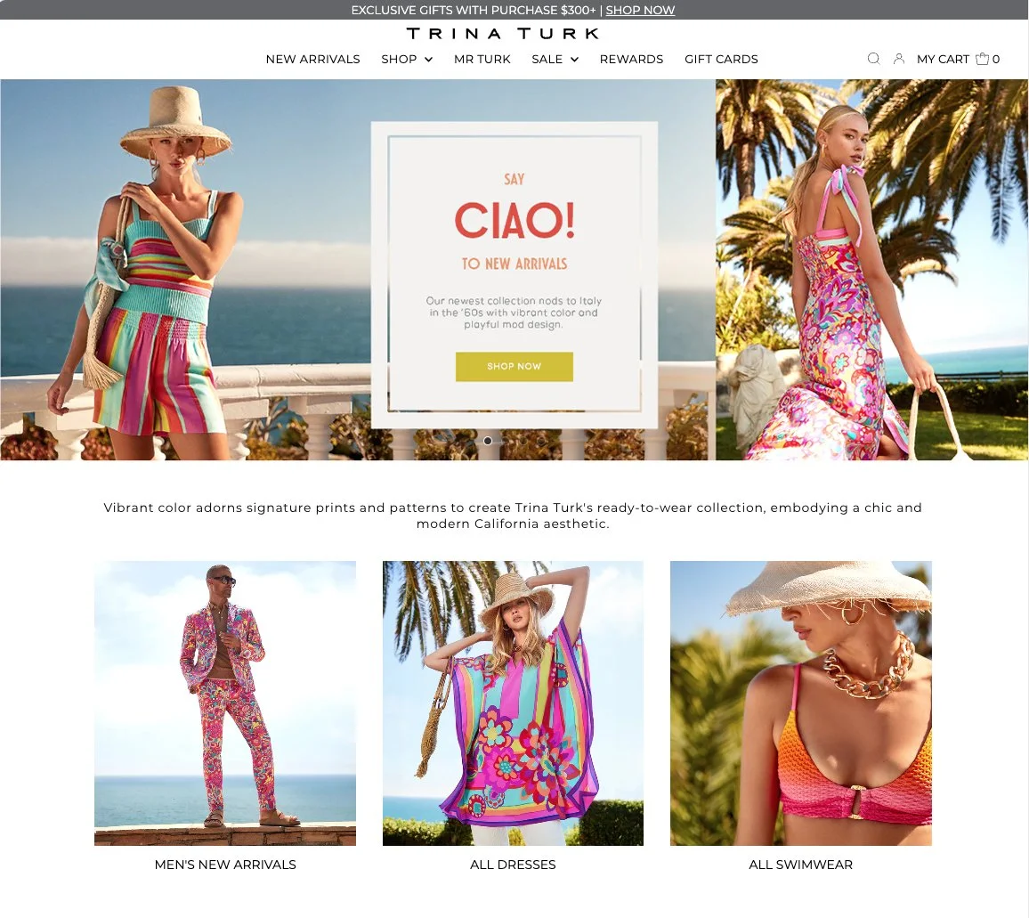Homepage Design, Typography