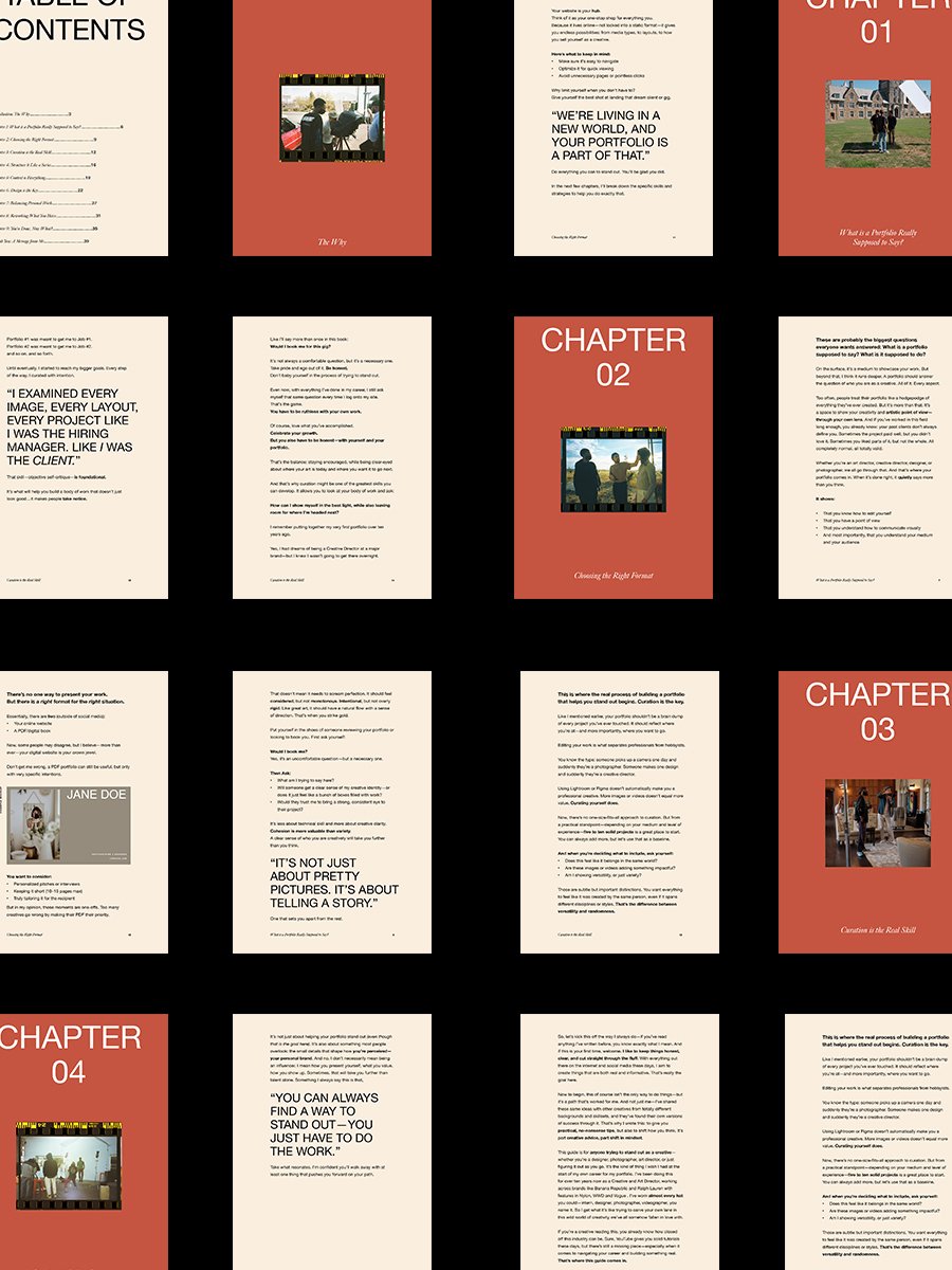 Not Just Pretty Pictures: A Modern Portfolio Guide for Creatives