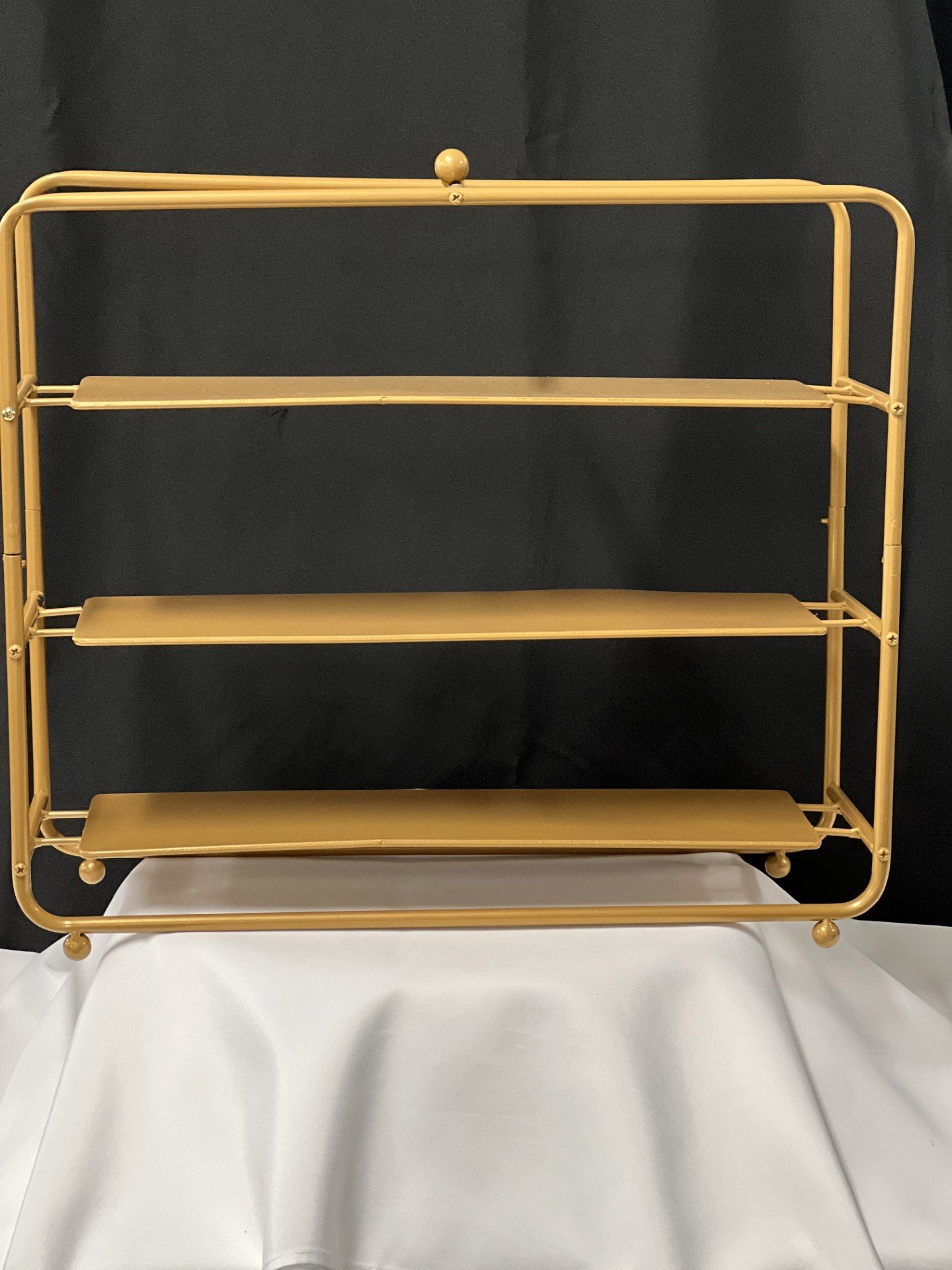 Gold Square Dessert Holder