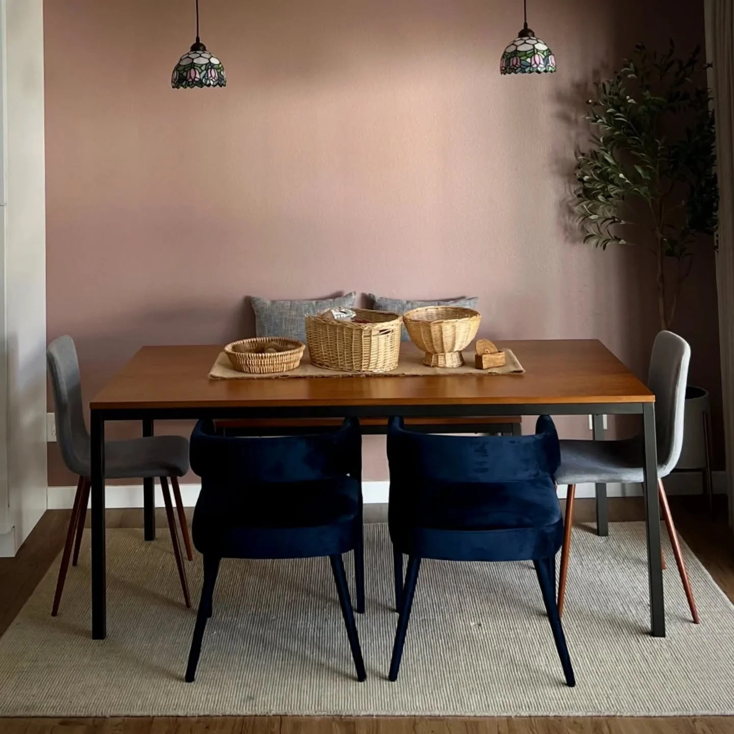 Projects come in all sizes, and sometimes it's just about giving clarity or confidence on something a client already knew. 

Approached by a former client for perspective on their desire to warm up a space, we discussed and reviewed some different wa