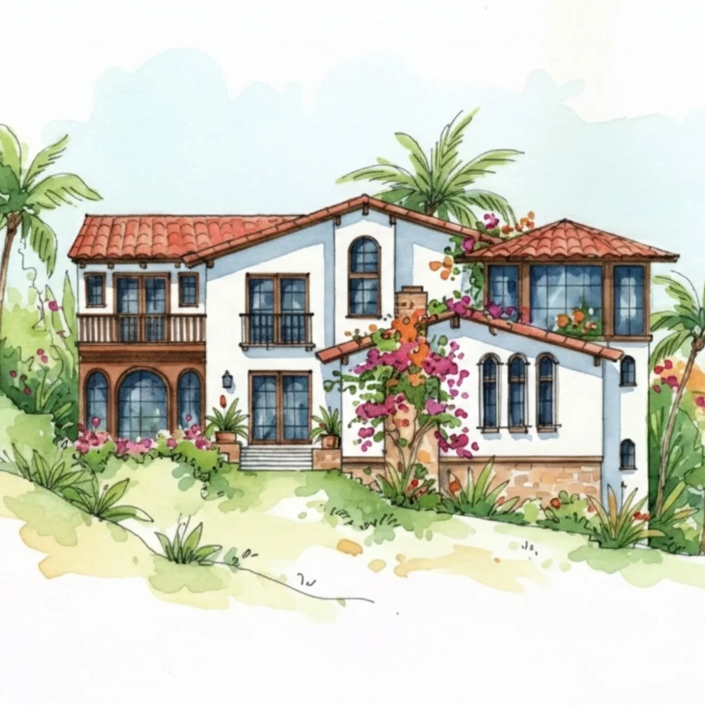 The schematic design phase is reaching its conclusion for this residential remodel and addition in Hermosa Beach. Throughout the process, there has been a dedicated focus on the classic joy of working through design iterations via hand-sketching.

​A