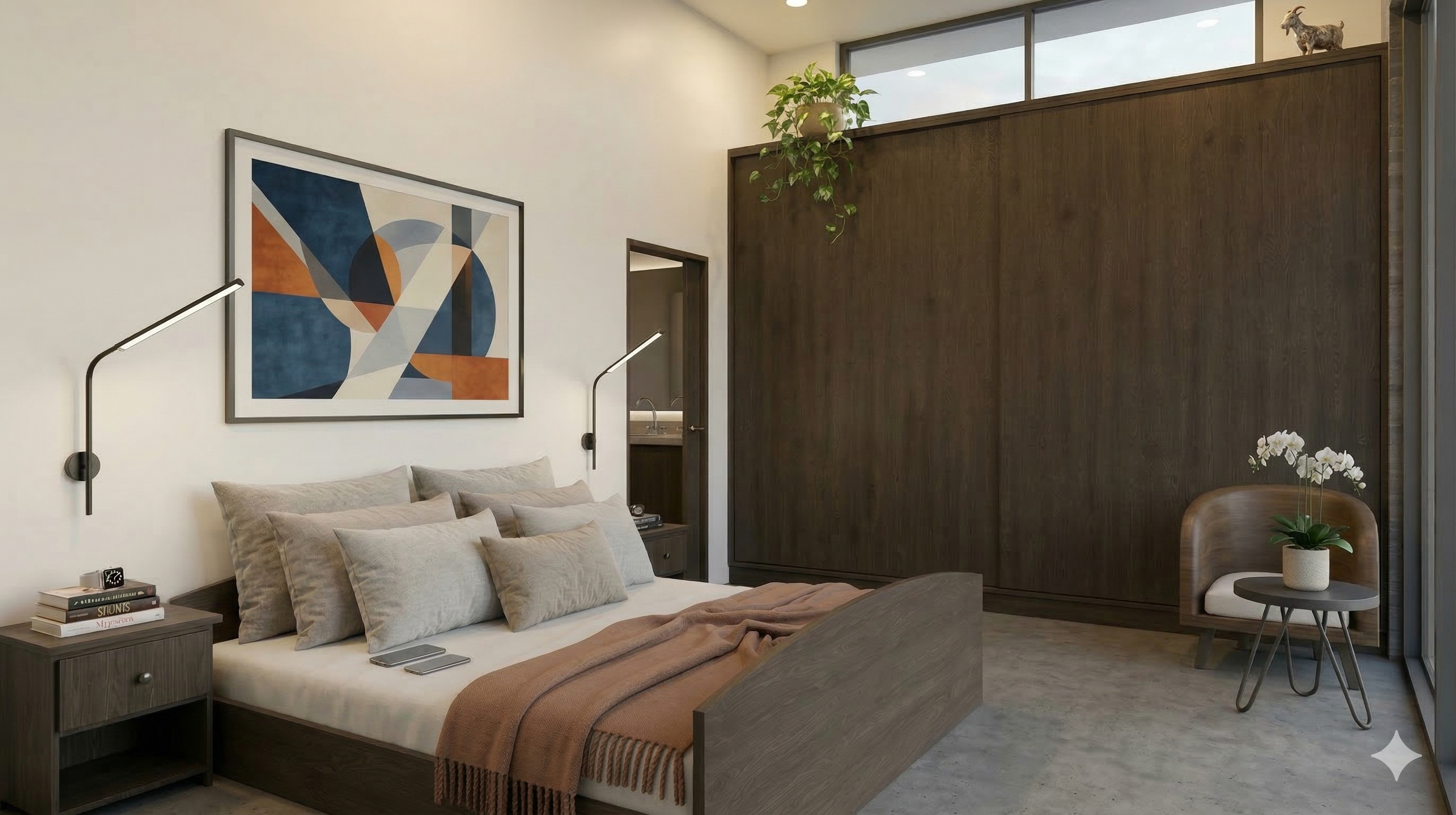 Interior Concept Rendering - Primary Suite